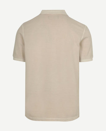Poloshirt piqué oat beige