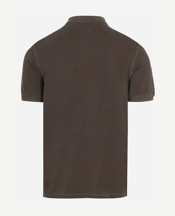 Poloshirt piqué nickle bruin