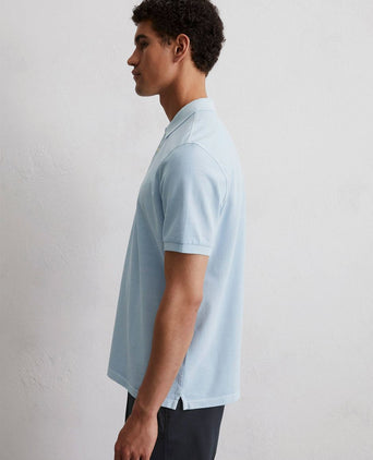 Marc o'polo poloshirt faded starlight blauw