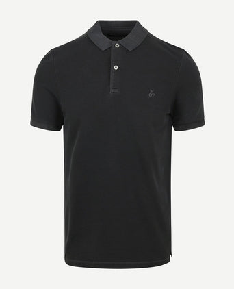 Marc o'polo poloshirt antraciet