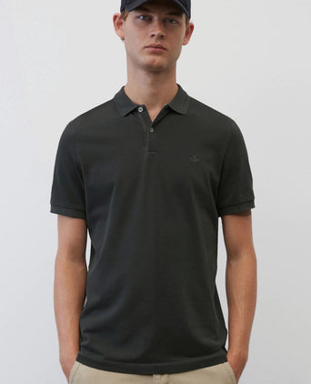 Marc o'polo poloshirt antraciet