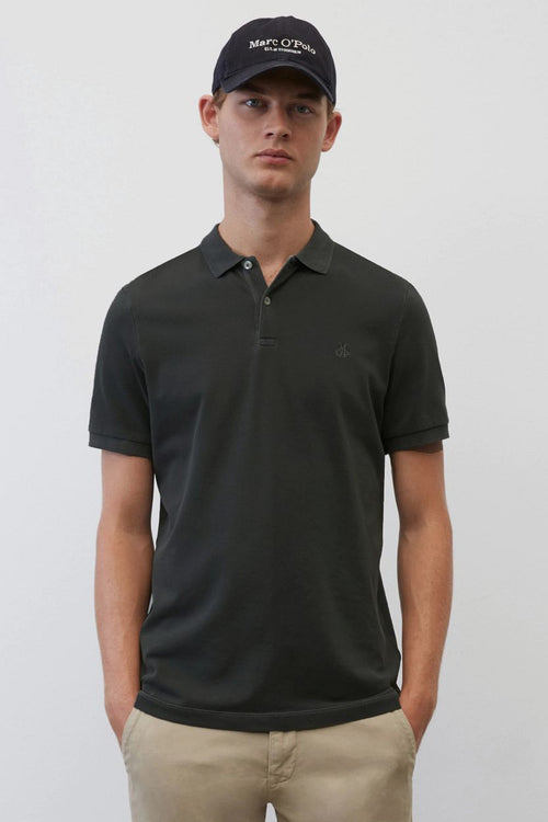 Marc o'polo poloshirt antraciet