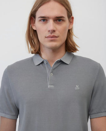 Marc o'polo poloshirt grijs
