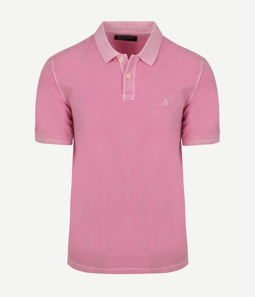 Poloshirt piqué mellow roze