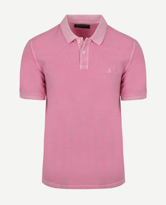 Poloshirt piqué mellow roze