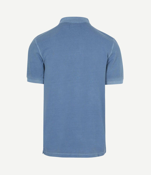 Poloshirt piqué provincial blauw