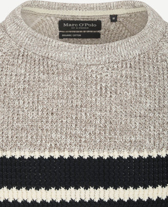 Marc o'polo pullover grijs melange | Regular-fit