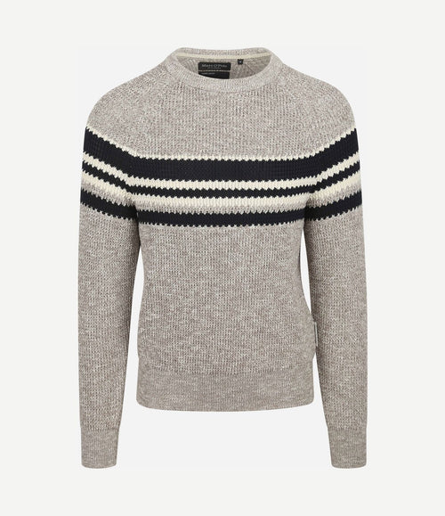 Pullover grijs melange