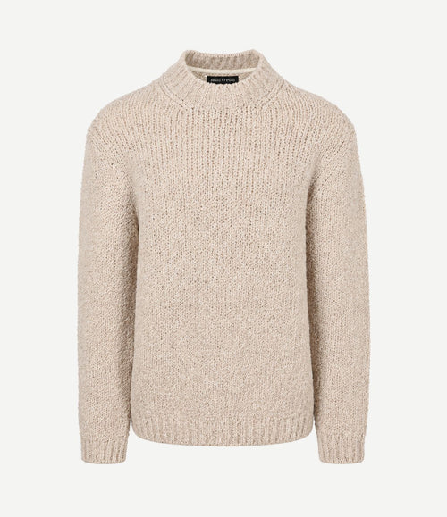 Pullover melange medium beige