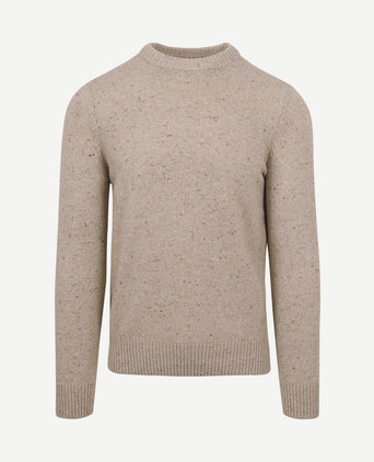 Pullover wol beige