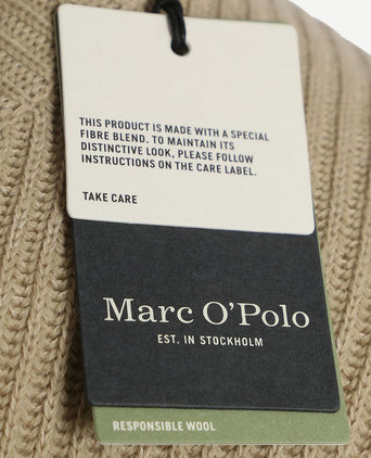 Pullover wol blend beige