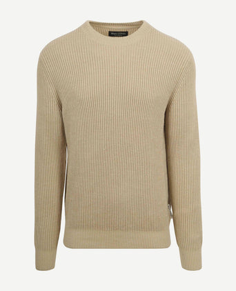 Pullover wol blend beige
