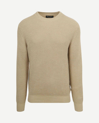 Pullover wol blend beige