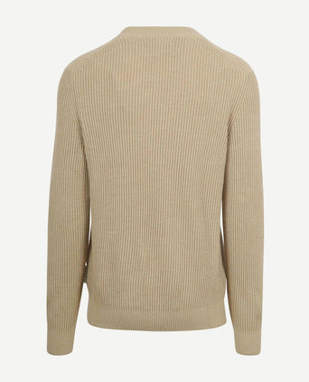 Pullover wol blend beige