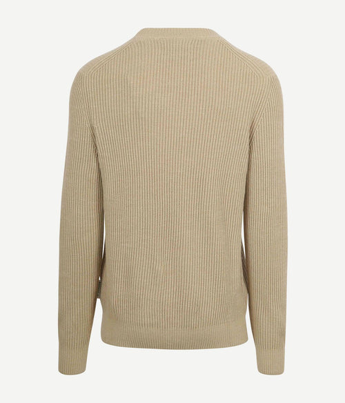 Pullover wol blend beige
