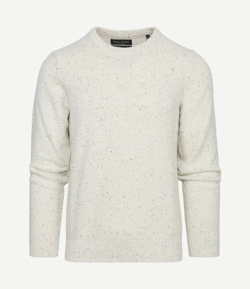 Pullover wol ecru