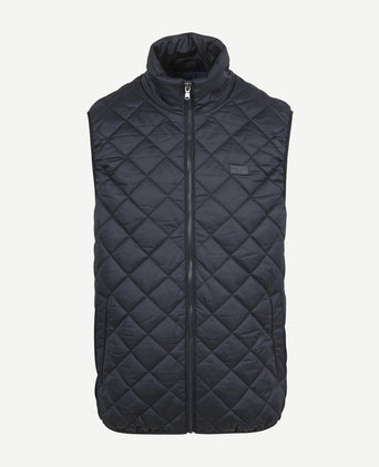 McGregor quilted bodywarmer donkerblauw | Slim-fit