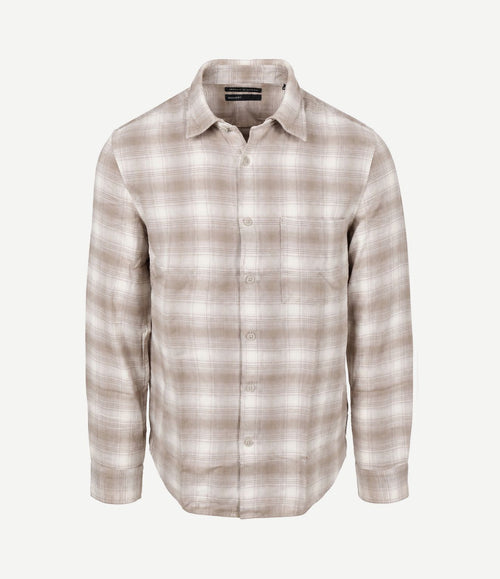 Shirt check beige