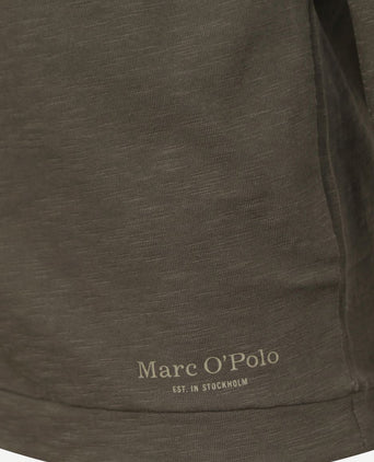 Marc o'polo longsleeve t-shirt copley bruin | Regular-fit