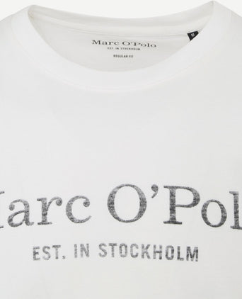 T-shirt logo wit