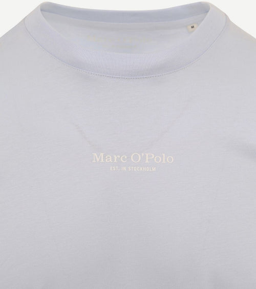 T-shirt logo lichtblauw