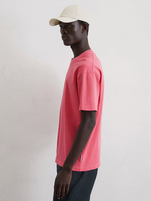 Marc o'polo heavy t-shirt roze | Regular-fit