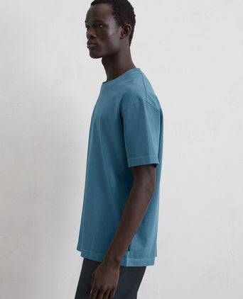 Heavy t-shirt blauw