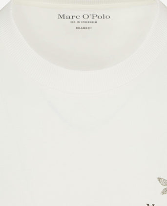 T-shirt backprint wit