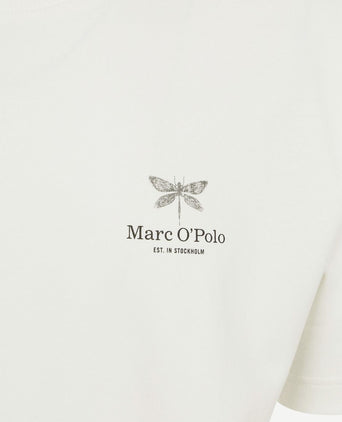 T-shirt backprint wit