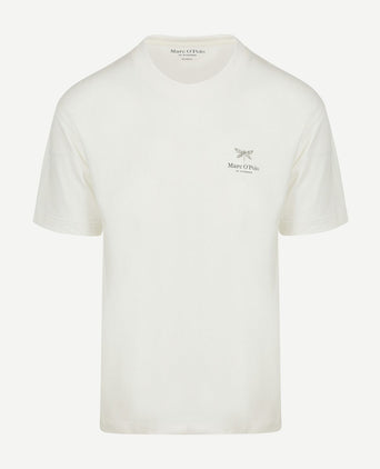 T-shirt backprint wit