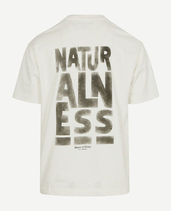 T-shirt backprint wit