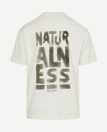 T-shirt backprint wit