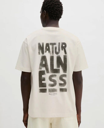 T-shirt backprint wit