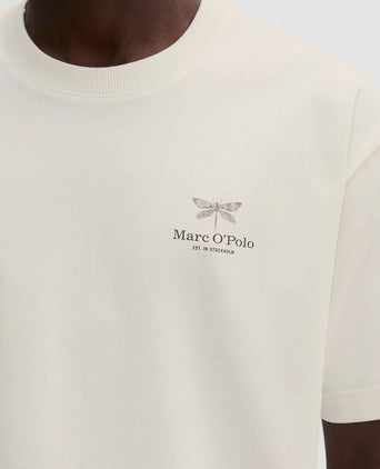 T-shirt backprint wit