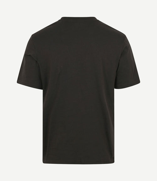 T-shirt logo antraciet