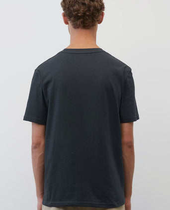 Marc o'polo t-shirt logo antraciet | Regular-fit