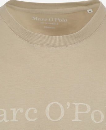 T-shirt logo beige
