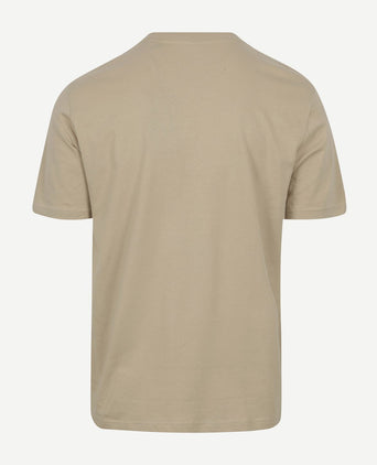 T-shirt logo beige