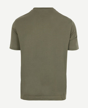 T-shirt logo donkergroen