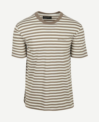 T-shirt stripes kaki