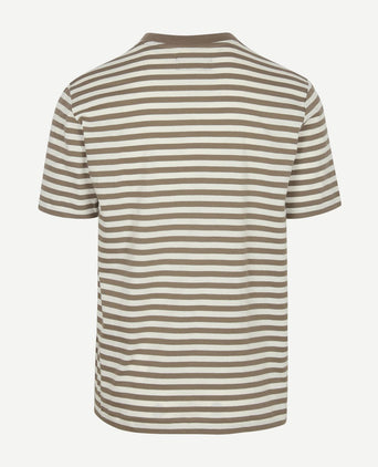 T-shirt stripes kaki