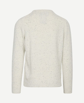 Pullover wol ecru