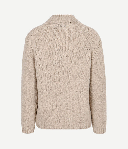Pullover melange medium beige