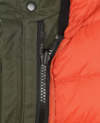 2-in-1 parka pine groen