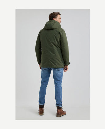 2-in-1 parka pine groen