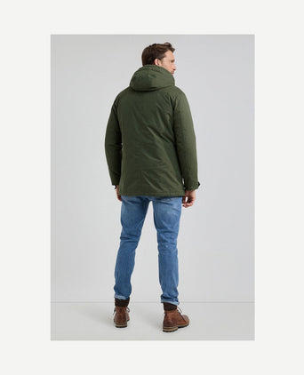 2-in-1 parka pine groen