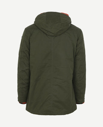 2-in-1 parka pine groen