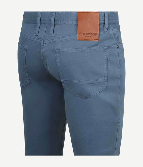 Chino blauw mid