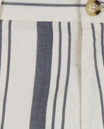Short strepen blauw