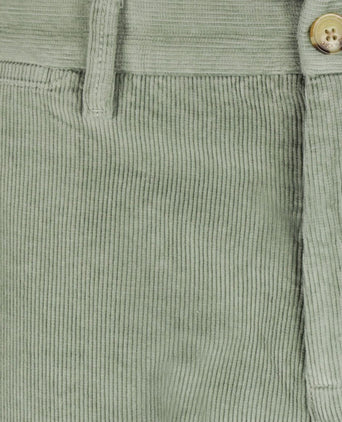 Chino corduroy lichtgroen